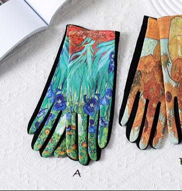 Van Gogh Iris Glove