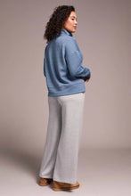 Load image into Gallery viewer, Morse Code Funnel Neck - Slate Blue (Tribal)
