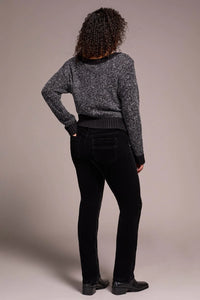 5 Pocket Cords - Black (Tribal)