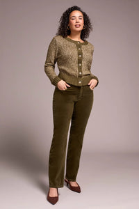 5 Pocket Cords - Ivy (Tribal)