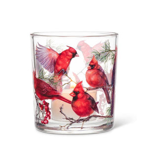 Allover Cardinals Votive Holder