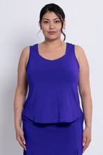 Load image into Gallery viewer, Ritzy Tank - Violet (Blue Sky)
