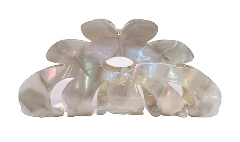 Opalescent Fleur Hair Claw