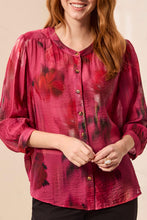 Load image into Gallery viewer, Flowy Dolman Sleeve Blouse - Nostalgia (Tribal)
