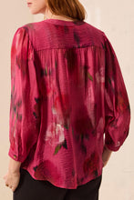 Load image into Gallery viewer, Flowy Dolman Sleeve Blouse - Nostalgia (Tribal)
