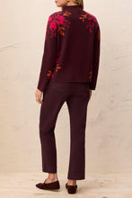 Load image into Gallery viewer, Vine Funnel Neck Sweater - Fudge (Tribal)
