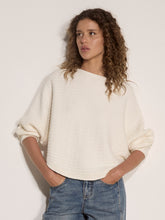 Load image into Gallery viewer, Cable Batwing Jumper - Cream (Apricot)
