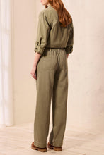 Load image into Gallery viewer, Audrey Wide Leg with Drawstring - Olivestone (Tribal)
