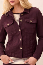 Load image into Gallery viewer, Jacket with Horn Buttons - Fudge
