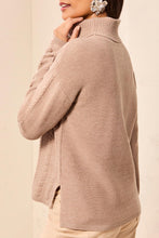Load image into Gallery viewer, Stardust Cable Turtleneck - Dk. Pashmina (Tribal)
