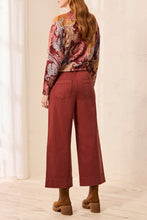 Load image into Gallery viewer, Comfort Stretch High Rise Palazzo Pants - Henna (Tribal)
