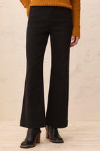 Load image into Gallery viewer, Fly Front 5 Pocket Pant - Black (Tribal)
