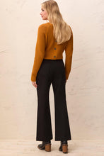 Load image into Gallery viewer, Fly Front 5 Pocket Pant - Black (Tribal)
