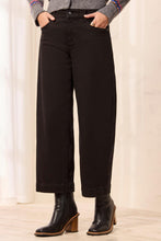 Load image into Gallery viewer, Audrey Hugging Crop Wide Leg - Black (Tribal)
