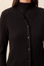 Load image into Gallery viewer, Ribbed Cardigan - Chili, Black or Buff (Tribal)
