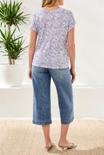 Load image into Gallery viewer, Cap Sleeve Wear Two Ways Tee - Saltwater (Tribal)

