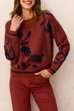 Load image into Gallery viewer, Crew Neck Sweater-Cedar  (Tribal)
