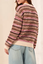 Load image into Gallery viewer, Mixed Yarn Crew Sweater - M.Nostalgia (Tribal)
