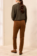Load image into Gallery viewer, Micro Corduroy Pull On Slim Ankle Pant - 3 Colours(Tribal)
