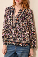 Load image into Gallery viewer, L/S Blouse w/ Front Placket  (Tribal)
