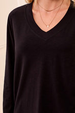Load image into Gallery viewer, L/S V Neck Top (Tribal)
