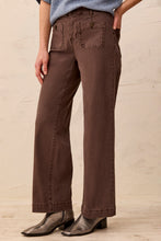 Load image into Gallery viewer, Sophia Curvy Super Straight Ankle Pant - Saddle Brown (Tribal)
