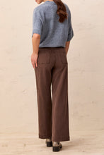 Load image into Gallery viewer, Sophia Curvy Super Straight Ankle Pant - Saddle Brown (Tribal)
