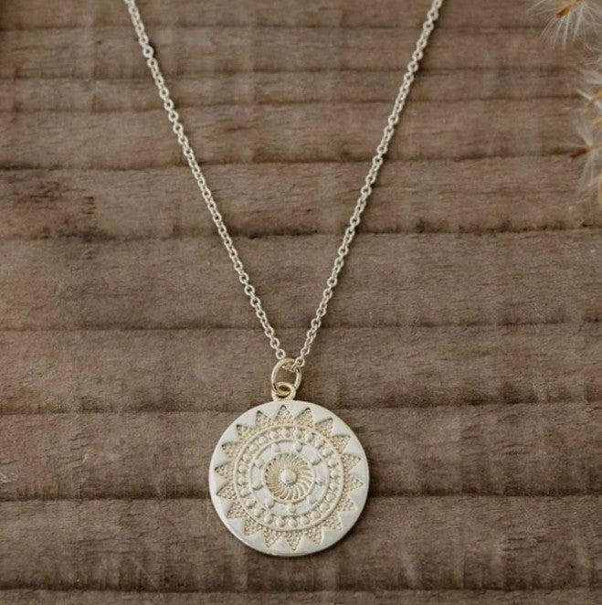 Chance Coin Necklace - Gold Plated (Wild Abandon)