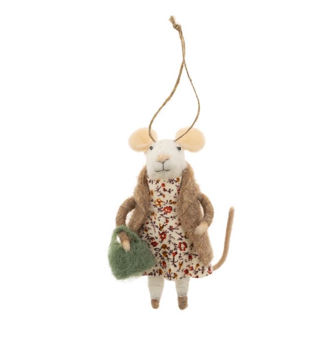 Countryside Callie Mouse Ornament