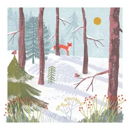 Forest Christmas Card