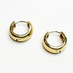 Lola .50" Hoop - Gold Plated (Bambu)