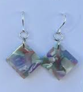 Mauve Diamond Earrings -Torched Studio