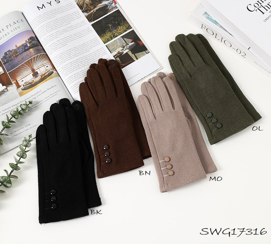 Classic Button Glove