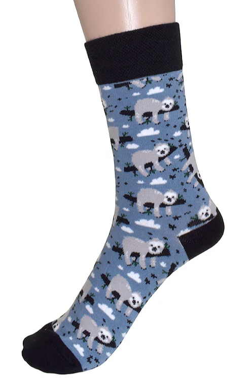 Sloths and Clouds Socks