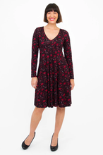 Load image into Gallery viewer, Pamela Dress - Red Life (Blue Sky)
