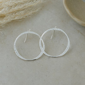 Constantine Loop Earring - Silver Plated (Glee)