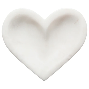 Marble 4" Heart Shaped Dish