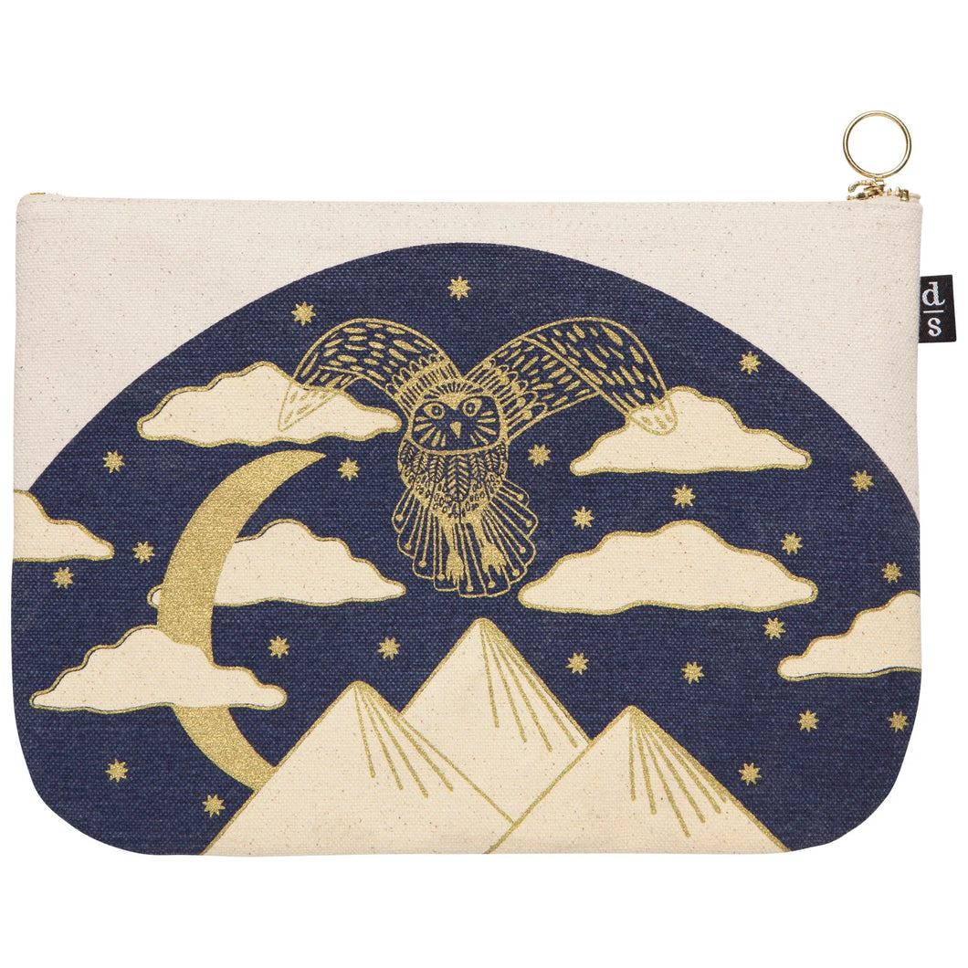 Large Moonlit Zip Pouch