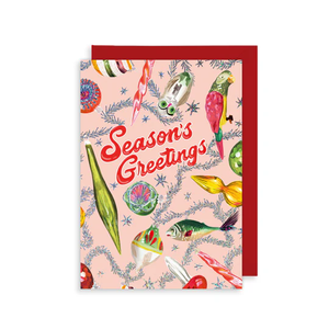Kitchmas Ornaments Card
