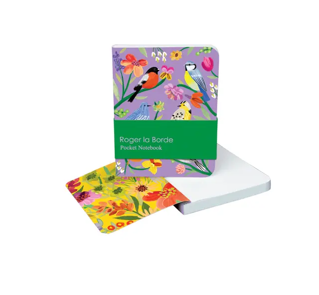 Roger la Borde Pocket Notebook - Songbirds