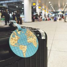 Load image into Gallery viewer, World Traveler Luggage Tag
