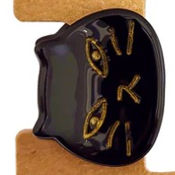 Cat Head Mini Claw - Black