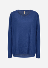 Load image into Gallery viewer, Softy Dolman Top - Estate Blue (Soya Concept)
