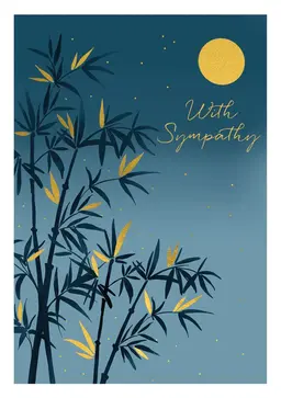 With Sympathy Card