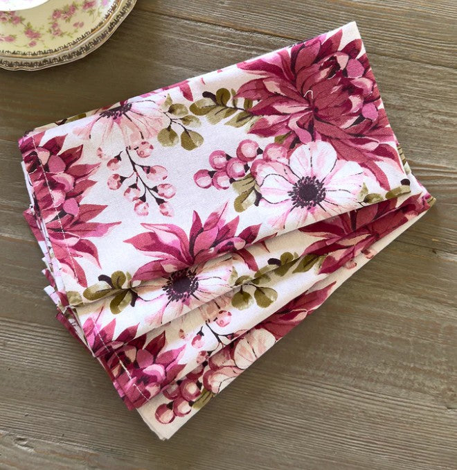 Martha Set/4 Napkins