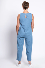 Load image into Gallery viewer, Ferris Tank Linen Mix - Denim (Blue Sky)
