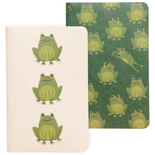 Load image into Gallery viewer, Ribbit S/2 Unlined Notebooks
