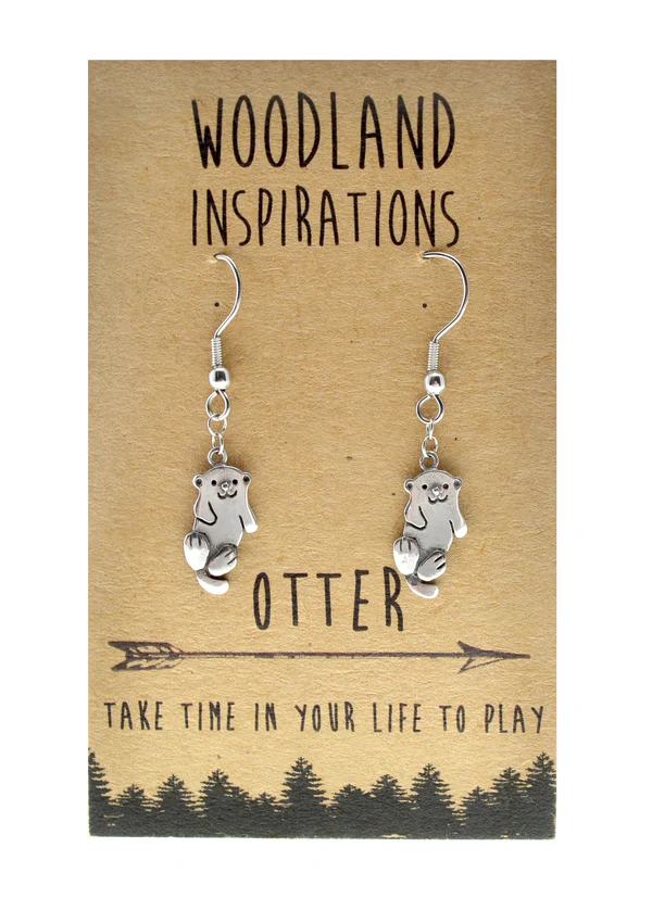 Woodland Earring - Otter