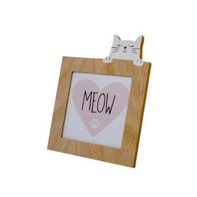 White Cat Frame