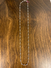 Load image into Gallery viewer, Sterling Ball Necklace 18”
